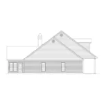 Country House Plan Left Elevation - Miranda Southern Style Home 068D-0008 - Shop House Plans and More