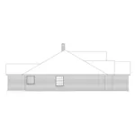 Traditional House Plan Left Elevation - Quailcreek Ranch Home 068D-0009 - Shop House Plans and More