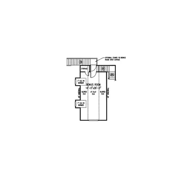 Farmhouse Plan Bonus Room - Amelia Country Farmhouse 068D-0013 - Search House Plans and More