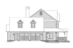 Farmhouse Plan Left Elevation - Amelia Country Farmhouse 068D-0013 - Search House Plans and More