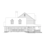 Farmhouse Plan Left Elevation - Amelia Country Farmhouse 068D-0013 - Search House Plans and More