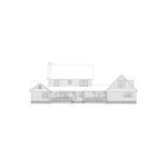 Farmhouse Plan Rear Elevation - Amelia Country Farmhouse 068D-0013 - Search House Plans and More