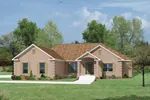 All Brick Ranch Home Has Traditional Feel