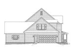 Farmhouse Plan Left Elevation - Whittier  Country Style Home 068D-0015 - Shop House Plans and More