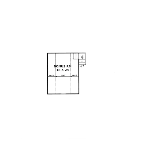 Cape Cod & New England House Plan Bonus Room - Bramblewood Cape Cod Home 069D-0063 - Search House Plans and More