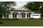 Traditional House Plan Front of House 069D-0122