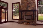 Farmhouse Plan Fireplace Photo 01 - Rooney Craftsman Home 071D-0003 - Shop House Plans and More