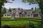 Country House Plan Front Photo 01 - Darren Ridge Luxury Home 071D-0009 - Search House Plans and More