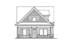 Traditional House Plan Front Elevation - McCormack Spring Stylish Home 071D-0012 - Shop House Plans and More