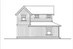 Country House Plan Left Elevation - Lyndale Country Home 071D-0013 - Shop House Plans and More