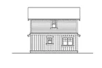 Craftsman House Plan Rear Elevation - Lyndale Country Home 071D-0013 - Shop House Plans and More