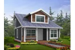 Traditional House Plan Front Photo 01 - Rhapsody Country Bungalow Home 071D-0014 - Shop House Plans and More