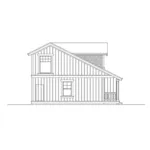 Shingle House Plan Left Elevation - Rhapsody Country Bungalow Home 071D-0014 - Shop House Plans and More