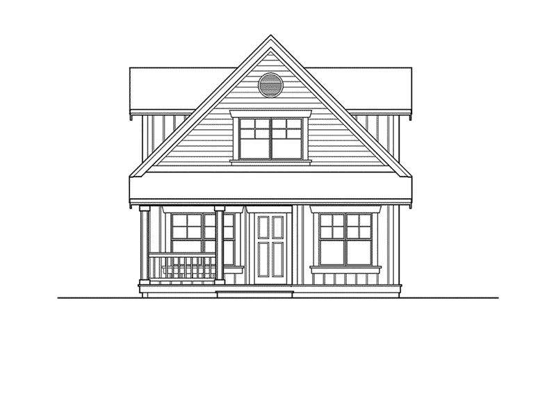 Country House Plan Front Elevation - Provost Country Home 071D-0015 - Shop House Plans and More