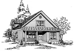Country House Plan Front Image of House - Provost Country Home 071D-0015 - Shop House Plans and More