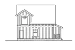 Bungalow House Plan Left Elevation - Provost Country Home 071D-0015 - Shop House Plans and More