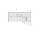 Traditional House Plan Left Elevation - Hinson Hill Narrow Lot Home 071D-0017 - Search House Plans and More