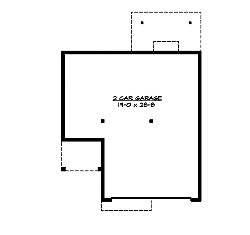 Traditional House Plan Lower Level Floor - Killearn Prairie Style Home 071D-0018 - Search House Plans and More