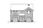 Traditional House Plan Front Elevation - Moonrise Lake Traditional Home 071D-0025 - Shop House Plans and More