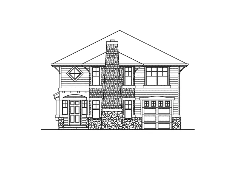 Country House Plan Front Elevation - Welford European Home 071D-0027 - Shop House Plans and More