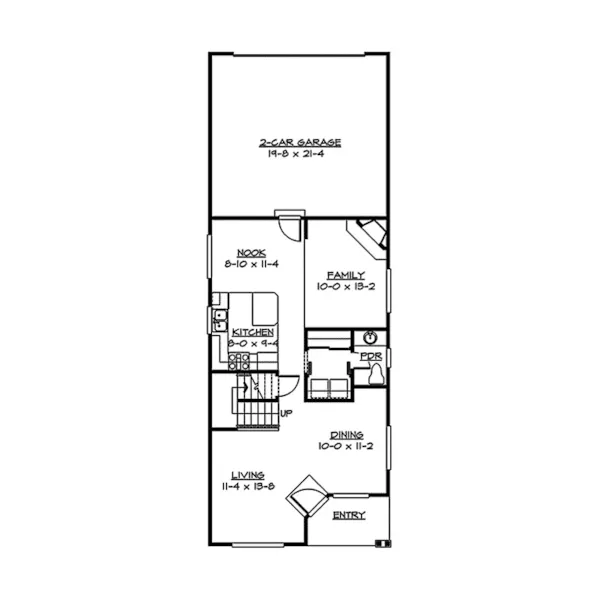 Country House Plan First Floor - Starboard Traditional Home 071D-0028 - Shop House Plans and More