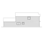 Country House Plan Left Elevation - Starboard Traditional Home 071D-0028 - Shop House Plans and More