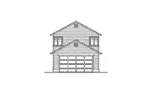 Shingle House Plan Rear Elevation - Starboard Traditional Home 071D-0028 - Shop House Plans and More