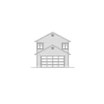 Country House Plan Rear Elevation - Starboard Traditional Home 071D-0028 - Shop House Plans and More