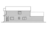 Shingle House Plan Right Elevation - Starboard Traditional Home 071D-0028 - Shop House Plans and More