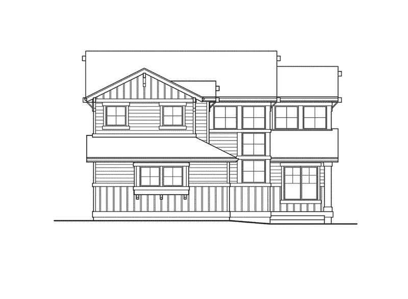 Country House Plan Front Elevation - Emerald Bend Craftsman Home 071D-0031 - Search House Plans and More