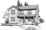 Country House Plan Front Image of House - Lyndover Country Home 071D-0033 - Shop House Plans and More
