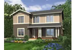 Traditional House Plan Front Photo 01 - Lyndover Country Home 071D-0033 - Shop House Plans and More