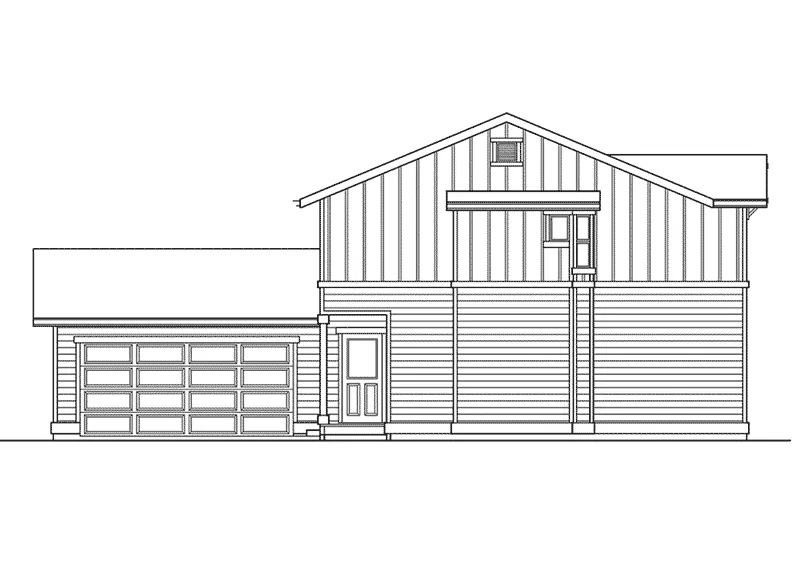Country House Plan Left Elevation - Lyndover Country Home 071D-0033 - Shop House Plans and More