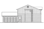 Country House Plan Left Elevation - Lyndover Country Home 071D-0033 - Shop House Plans and More