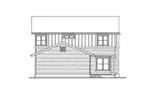Traditional House Plan Rear Elevation - Lyndover Country Home 071D-0033 - Shop House Plans and More