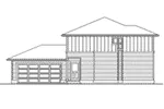 Country House Plan Left Elevation - Sherman Park Contemporary Home 071D-0034 - Shop House Plans and More