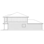 Modern House Plan Right Elevation - Sherman Park Contemporary Home 071D-0034 - Shop House Plans and More