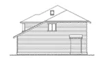 Traditional House Plan Right Elevation - Eldon Ridge Contemporary Home 071D-0036 - Search House Plans and More