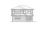 Tudor House Plan Front Elevation - Pelican Bay Contemporary Home 071D-0038 - Shop House Plans and More