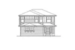 Modern House Plan Front Elevation - Pelican Bay Contemporary Home 071D-0038 - Shop House Plans and More