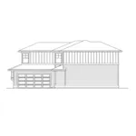 Modern House Plan Right Elevation - Pelican Bay Contemporary Home 071D-0038 - Shop House Plans and More