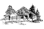 Traditional House Plan Front Image of House - Markelle English Cottage Home 071D-0044 - Shop House Plans and More