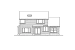 Traditional House Plan Rear Elevation - Calshot Arts And Crafts Home 071D-0046 - Search House Plans and More