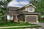 Southern House Plan Rear Photo 01 - Forestell Woods Craftsman Home 071D-0051 - Search House Plans and More