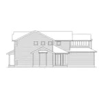 Arts & Crafts House Plan Right Elevation - Forestell Woods Craftsman Home 071D-0051 - Search House Plans and More