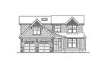 Craftsman House Plan Front Elevation - Cora Jane Country Home 071D-0052 - Search House Plans and More