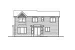 Shingle House Plan Rear Elevation - Cora Jane Country Home 071D-0052 - Search House Plans and More