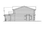 Craftsman House Plan Right Elevation - Cora Jane Country Home 071D-0052 - Search House Plans and More