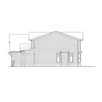 Craftsman House Plan Right Elevation - Cora Jane Country Home 071D-0052 - Search House Plans and More