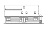 Modern House Plan Rear Elevation - Olinda Park Bungalow Home 071D-0054 - Shop House Plans and More